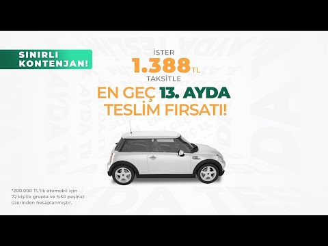 Otomobil sahibi olmak için büyük fırsat Eminotomotiv’de!