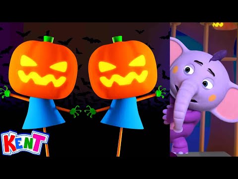 Halloween Pumpkin At A Ghost Camp 💀 Spooky Halloween Songs For Kids By Kent The Elephant