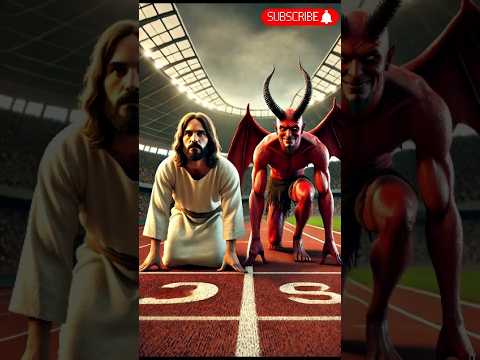 Jesus and the Devil Race Against Each Other. #shorts
