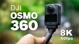 DJI OSMO 360 Review - EVERYTHING you need to know! (8K 50fps)