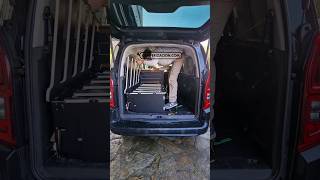 Kit camper bicis Berlingo XL Citroen sc011 #camperizacion