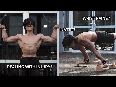 Calisthenics Questions Answered | Training with injury? Wrist pains? Supplements? Am I natural?