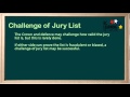 Jury Selection and Responsibilities