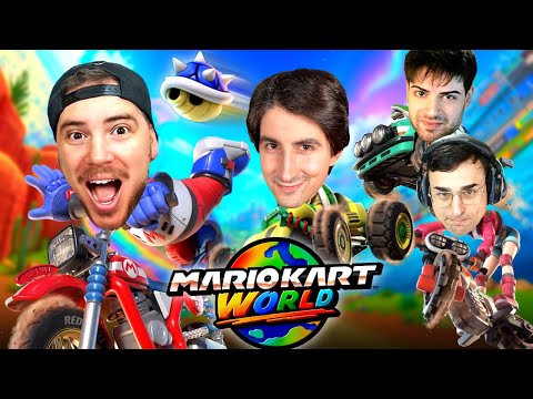 TRIO TARALLO e MIKESHOWSHA su Mario Kart World (prima volta) ๐