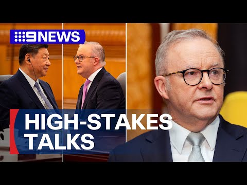 YouTube video thumbnail: Albanese Face-to-Face With Chinese President