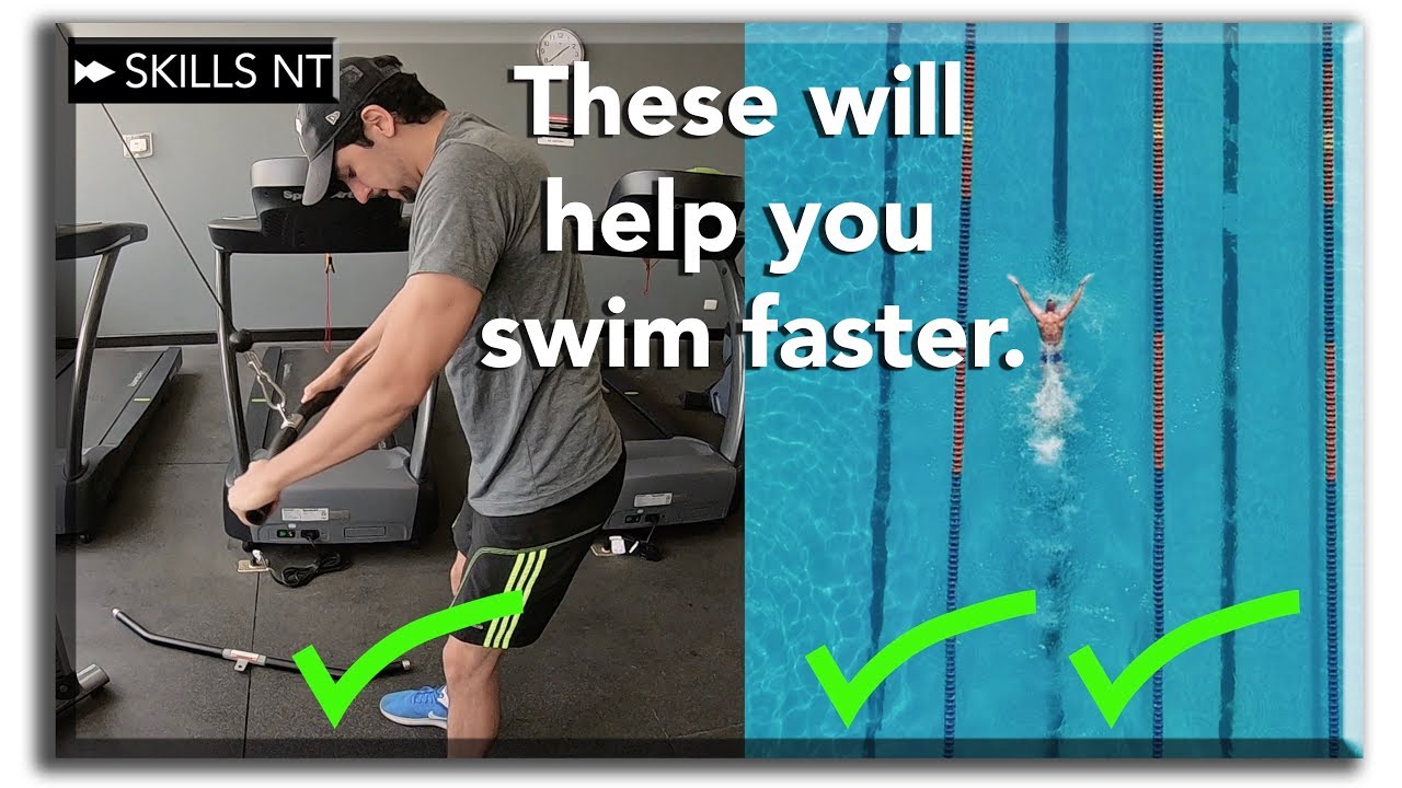 25 gym exercises to help you swim faster. Workout #10. Free PDF guide - Skills N' Talents