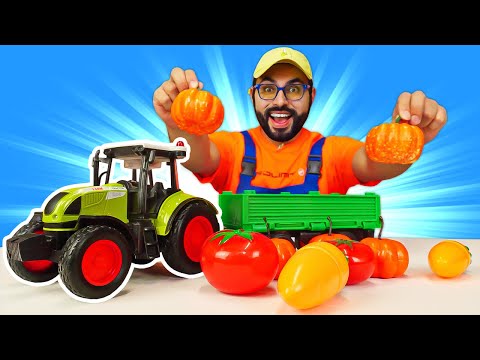 🚜💥 ¡El tractor de la granja tiene problemas con su remolque! | ¡Oh, se dañó!