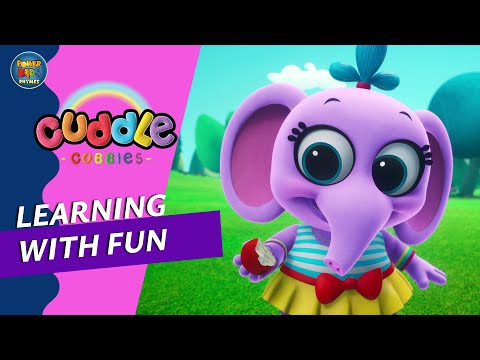 🅰️🅱️LEARING WITH FUN 🏫| NURSERY RHYMES | EDUTAINMENT | CUTE CHARACTERS | ENJOY  @powerkidsrhymes250