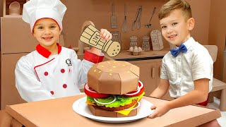 Aventuras no Café de Papelão - Crianças aprendem a cozinhar