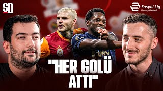 “ONUN GİBİ AURASI OLAN YOK” | Icardi, Duran, İlk Devrenin "Enleri", Göztepe | Sosyal Lig