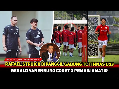 TIBA DI INDO UNTUK TIMNAS U23! Rafael Struick jadi senjata baru Gerald Vanenburg~AFF membocorkan
