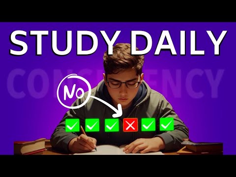 How to Study Daily with Discipline and Consistency