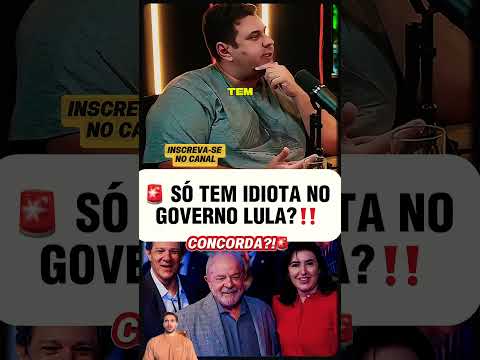CONCORDA COM ELE? #fy #lula #politica #noticias #brasil #governo #trump #shortvideo #viraliza