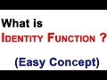 Identity Functions and Their Properties