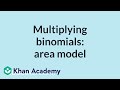 Understanding Area of Rectangles Using Binomials and Trinomials