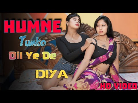 Humne Tumko Dil Ye De Diya | New Lesbian Love Story | cute love story | Old Hindi Song | LoveBEAT |