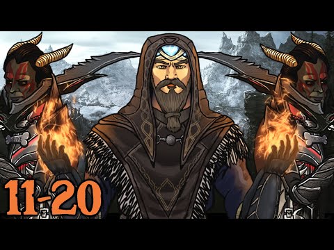 Let's Play Skyrim - The 100% Playthrough Parts 11-20