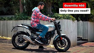2025 Royal Enfield Guerrilla 450 Ride Review | First Impressions, Performance & Features!