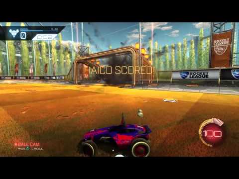 Rocket League pro aerial training