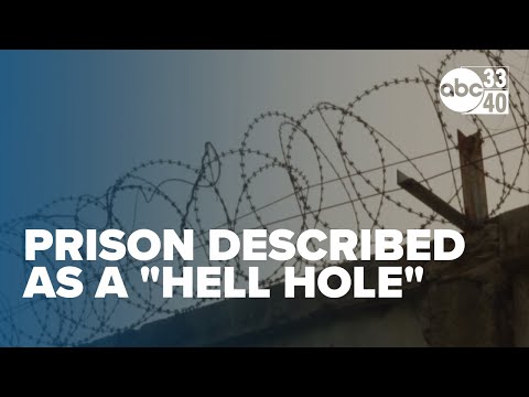 YouTube video thumbnail: 'It's a Hell Hole:' Alabama Women's Prison Criticized for Inhumane Conditions