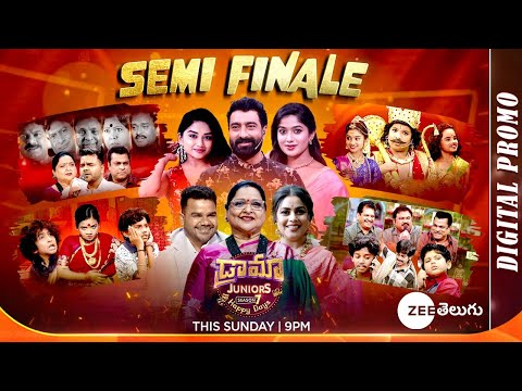 Drama Juniors Semi-Finale Full Promo | Drama Juniors 7 | This Sunday @9PM | Zee Telugu