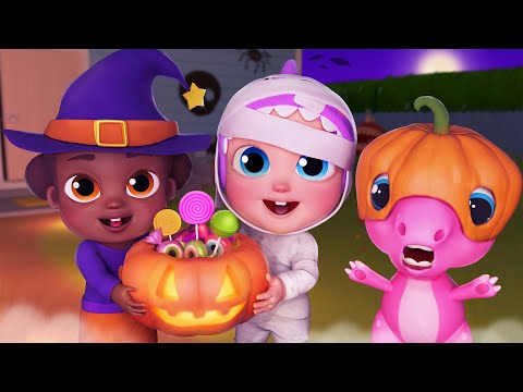 Knock Knock, Trick Or Treat?| Halloween Song | Funny Bunny - Nursery Rhymes & Kids Songs Compilation