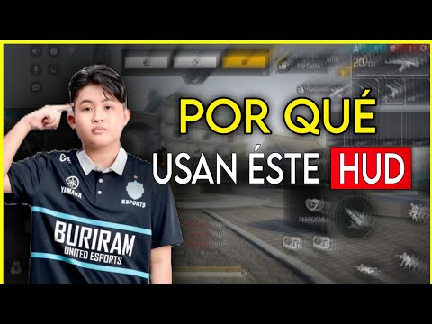 ¿Por qué LOS JUGADORES PROFESIONALES usan el custom hud predeterminado??