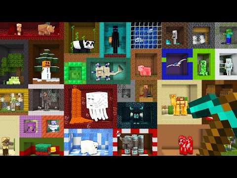 Zebrałem WSZYSTKIE MOBY w Minecraft Hardcore
