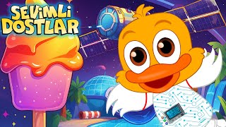 🚀 Uzay Macerası Başlıyor! | Sevimli Dostlar ile Eğlenceli Çocuk Şarkıları ve Oyunlar 🌌