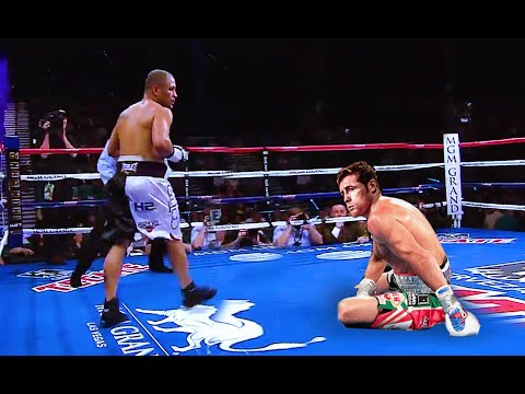 El boxeador que HIZO DOBLAR LAS RODILLAS a Saul Canelo Alvarez