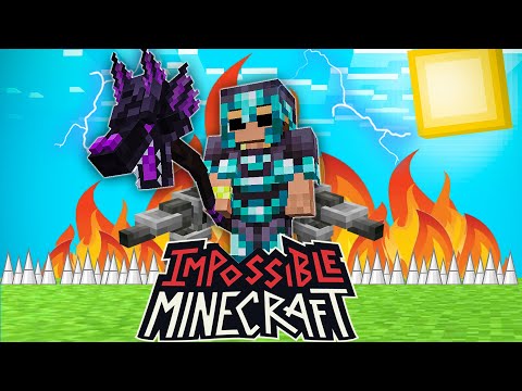 24 hour in IMPOSSIBLE MINECRAFT CHALLENGE..