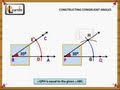 Constructing Angles with Compass and Protractor