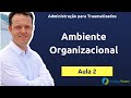 Ambiente Organizacional e Fatores Externos