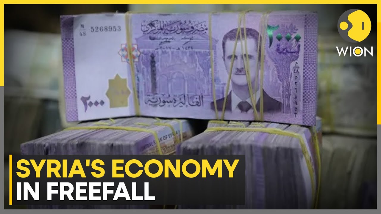 Sanctions & Civil War Leave Syrian Pound in Freefall | World News | WION