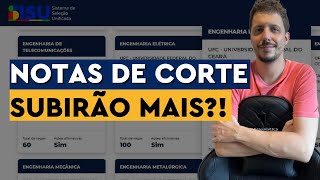 🚀SISU 2025: QUAL É A TENDÊNCIA DAS NOTAS DE CORTE? SOBEM OU DESCEM?!