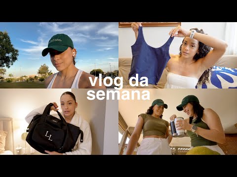 Rotina pré viagem, comprinhas, última corrida, chá das meninas, arrumando malas e recebidos…