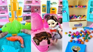 Compilation Satisfying with Unboxing & Review Miniature Kitchen Set part 74 #asmrtoys