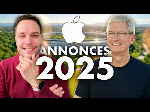 APPLE 2025, TOUTES les annonces attendues : iPhone SE 4, iPhone 17, iPad Air, MacBook Air etc.