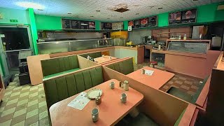 ABANDONED Untouched Diner with EVERYTHING Left Behind !