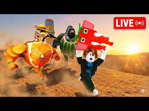 Playing Roblox LIVE with Every Viewer! #roblox #shorts