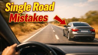 Most Drivers Get This Wrong on Single Roads. Do You? #mindset