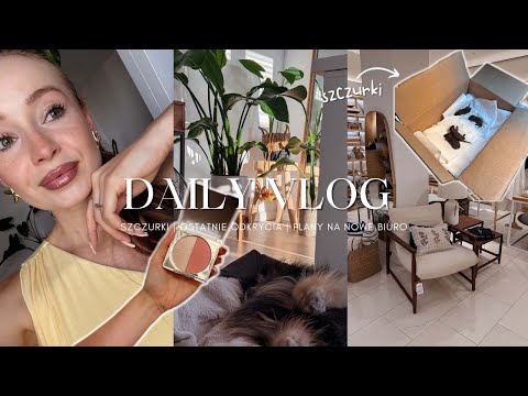 RATOWALIŚMY SZCZURKI🐀 PLANY NA ZMIANY W BIURZE🏠 | VLOG