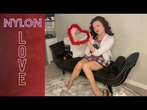 Pantyhose Review Try On / Sheer to Waist / Tan Nylons