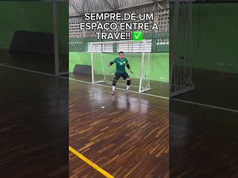 Como ser o melhor goleiro do mundo!! #goleiro #futsal #dicas #tutorials #futebol