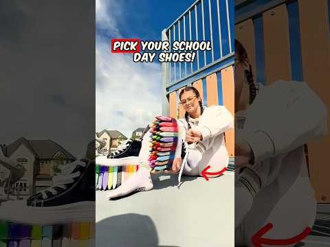 Pick Your School Day Shoes!๐๐