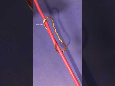 Great Tricks from a Veteran Electrician on Twisting Stranded Wires #electrician #wire #tips
