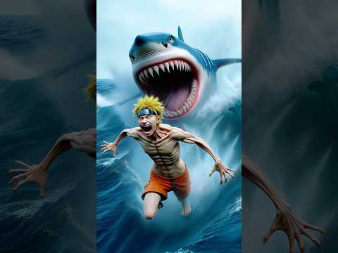 Luffy Saves Naruto During Treasure Hunt! 😱🔥 #shorts #naruto #anime
