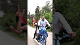 Dünyanın en uzun bisikletini yaptık