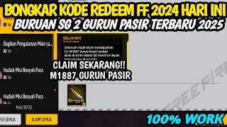 KODE REDEEM FF!! KODE REDEEM FREE FIRE TERBARU 2 April 2025 HARI INI‼️