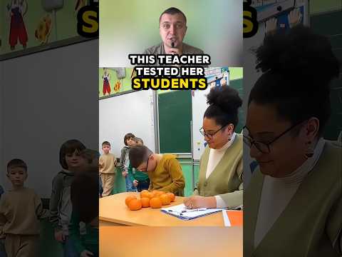 This teacher tested the generosity of her students❤️#shorts